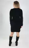 North Outdoor Kanerva merino dress charcoal - Women's knitwear - 139724 - 2