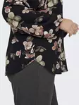 Only Carmakoma women's plus size shirt V-Neck black/autumn - Women's shirts and blouses - 138884 - 3