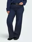 Only Carmakoma jeans CARTHUNDER HW WIDE DNM PIM536 dark blue - Women's jeans - 141684 - 1