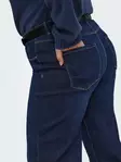 Only Carmakoma jeans CARTHUNDER HW WIDE DNM PIM536 dark blue - Women's jeans - 141684 - 4