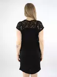 Only stretch dress O-Neck black - Dresses and tunics - 138164 - 2