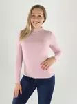 Only Shirt L/S HIGH NECK TOP keepsake lilac - Women's long sleeved shirts - 141394 - 1