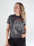 Only printed t-shirt Life blackned pearl/staycay - Women's T-shirts - 138824 - 1