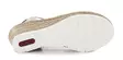 Rieker women's wedge sandals 619B2-60 beige - Rieker women`s sandals - 137944 - 5