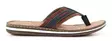 Rieker men's flip-flops 21072-14 blue - Men's sandals - 137954 - 1