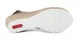 Rieker women's wedge sandals 61975-24 brown - Rieker women`s sandals - 140364 - 4