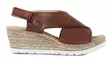 Rieker women's wedge sandals 61975-24 brown - Rieker women`s sandals - 140364 - 1