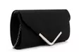 Tamaris party bag 30454100 black satin - Handbags - 139494 - 3