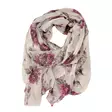 Veniz Scarf 62643 rose pattern red - Women's scarfs - 140354 - 1