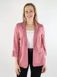 Vero Moda women's blazer 3/4 Loose mesa rose - Women's jackets and blazers - 138224 - 1