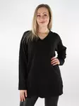 Vero Moda women's sweater V-Neck Long black - Women's knitwear - 137424 - 1
