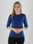 Vero Moda Shirt VMPANDA MODAL navy peony - Women's long sleeved shirts - 141294 - 1