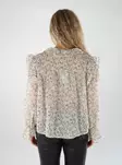 Vero Moda women's shirt LS Shirt oatmeal/tally - Women's long sleeved shirts - 139014 - 2