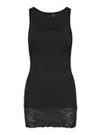 Vero Moda women's long lace top Maxi My Lace black - Women's tank tops - 137784 - 3
