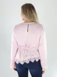 Vero Moda Shirt LS LACE TOP cherry blossom - Women's long sleeved shirts - 141374 - 2
