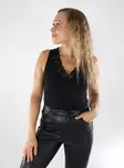 Vero Moda women's top V-Neck black - Women's tank tops - 139044 - 1