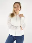 Vero Moda jacket VMHONEY Lace Bomber snow white/original - Women's light jackets - 138744 - 1