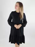 Vila women's sweatshirt dress O-Neck black beauty - Dresses and tunics - 140084 - 1