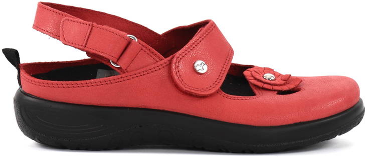 Fly Flot Work Shoes 581 rosso - Women's work shoes - 128314 - 1