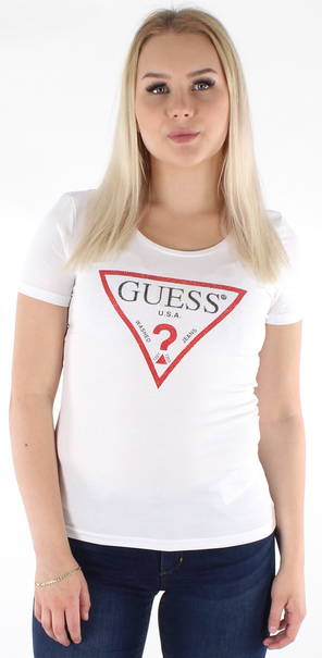 guess t shirt triangle