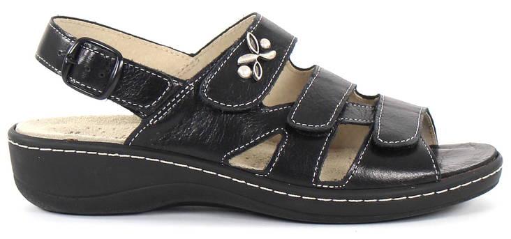 Hickersberger Sandals 5109 9090, Black - Women's work shoes - 123624 - 1