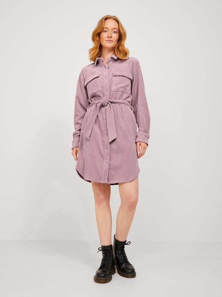 JJXX Dress cord dawn pink - Women's shirts and blouses - 132524 - 1