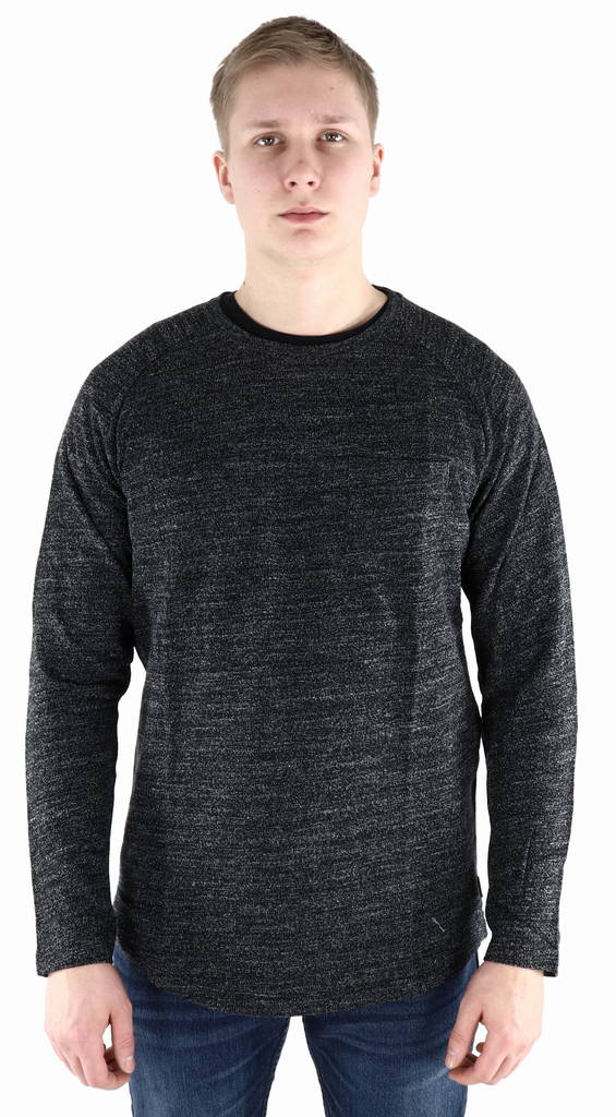 Jack & Jones Men's Shirt Ozil, black, white - Men's long sleeved shirts - 126704 - 1