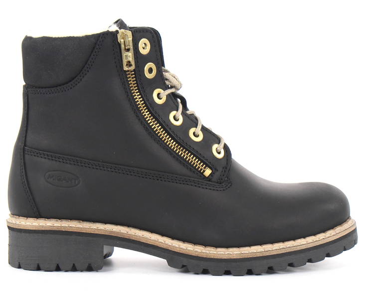 Migant Leather Ankle Boots L920-20, Black - Women's ankle boots - 124414 - 1