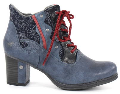 dark blue womens boots