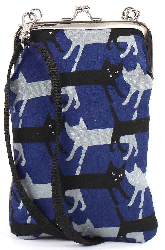 Nabo Purse K534 cat, Blue - Wallets - 125164 - 1