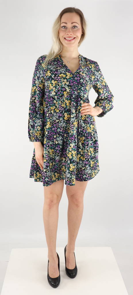Only Dress Nova lux, black/Jlo blosso - Dresses and tunics - 130584 - 1
