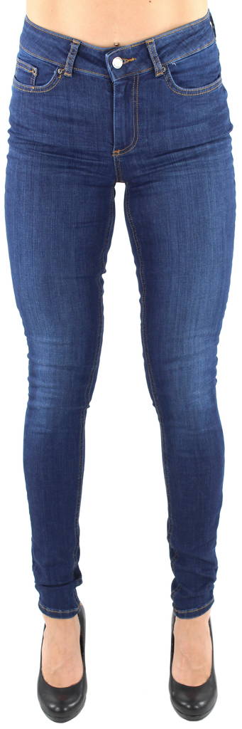 Pieces Jeans Five delly, Dark Blue - Women's jeans - 121884 - 1