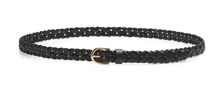 Pieces Leather belt black - Women's belts - 131514 - 1