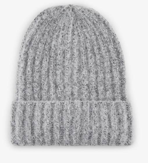 Pieces Beanie Pyron, light grey 