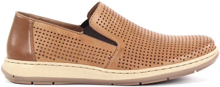 Rieker Walking Shoes 17376-25, Brown - Men's walking shoes - 123724 - 1