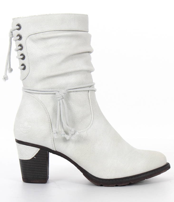 Rieker Ankle Boots 96073-80, White - Rieker ankle boots - 124974 - 1