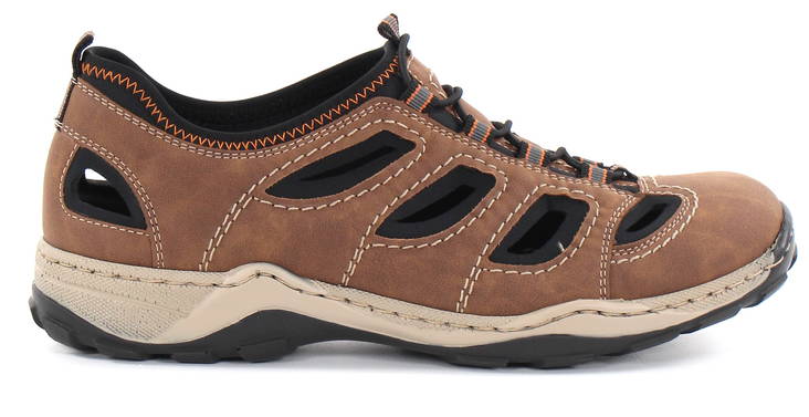 Rieker Walking shoes 08065-25 brown - Men's walking shoes - 132984 - 1