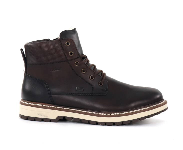 Rieker men's leather ankle boots F3803-25 brown - Men's ankle boots and boots - 134884 - 1
