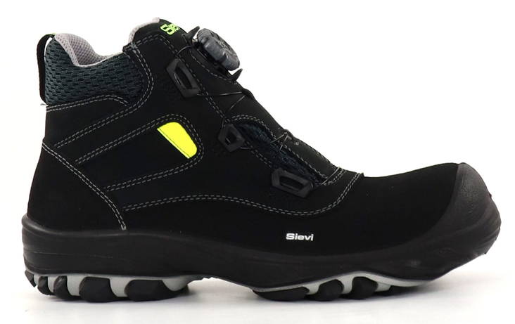 Sievi safety shoes Roller High S3 with BOA tightening mechanism black Stilettoshop.eu webstore