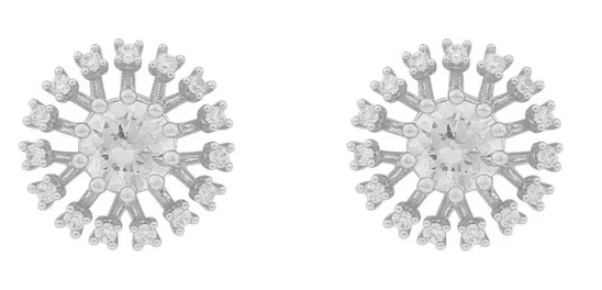 Snö of Sweden Earrings Wiz s/clear - Earrings - 134944 - 1