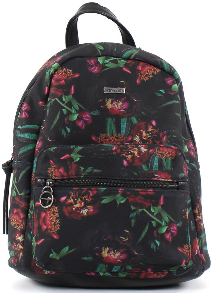 Tamaris Backpack Volma, Black/Flower - Backpacks - 124934 - 1