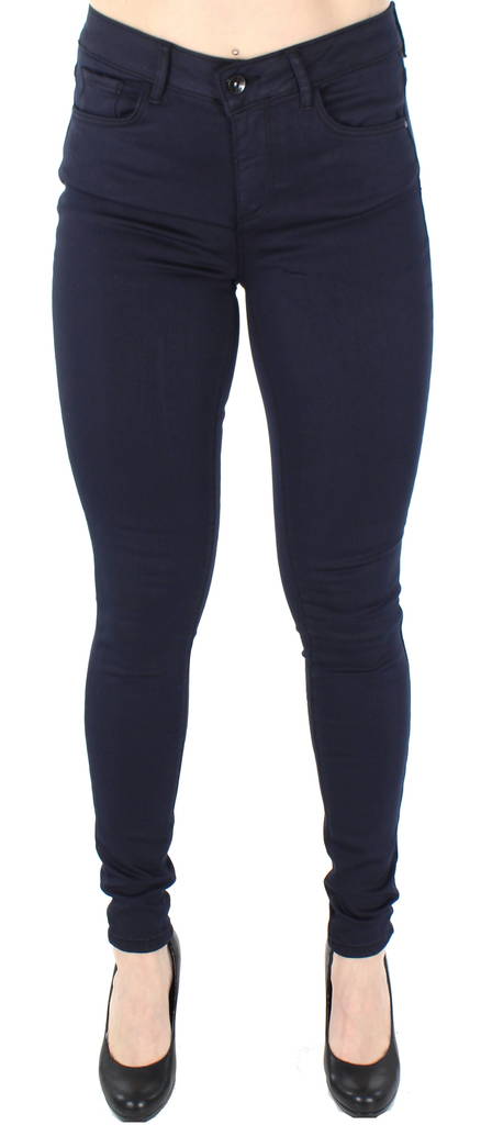Vero Moda Jeans Lux mr super slim, Dark Blue - Women's jeans - 125514 - 1