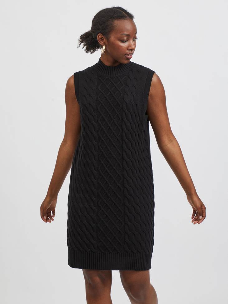 Vila Knitted Dress cable - Stilettoshop.eu webstore Vila Knitted Dress cable - Stilettoshop.eu webstore