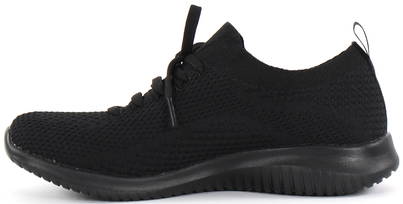 skechers flex black