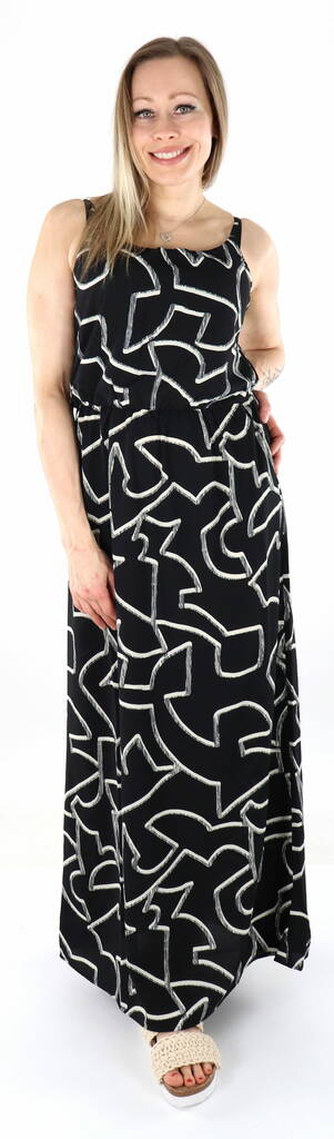 Only maxi dress Nova Lux black/great - Dresses and tunics - 136054 - 1