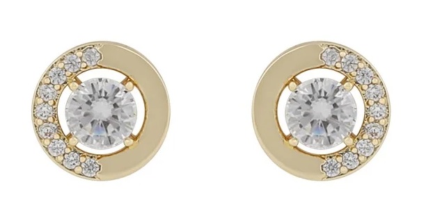 Snö of Sweden Earrings Ellie stone g/c - Earrings - 136284 - 1