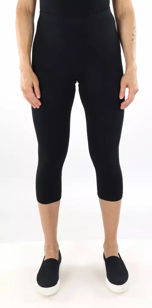 Pieces Leggings 2/4 hw black - Leggings - 136624 - 1