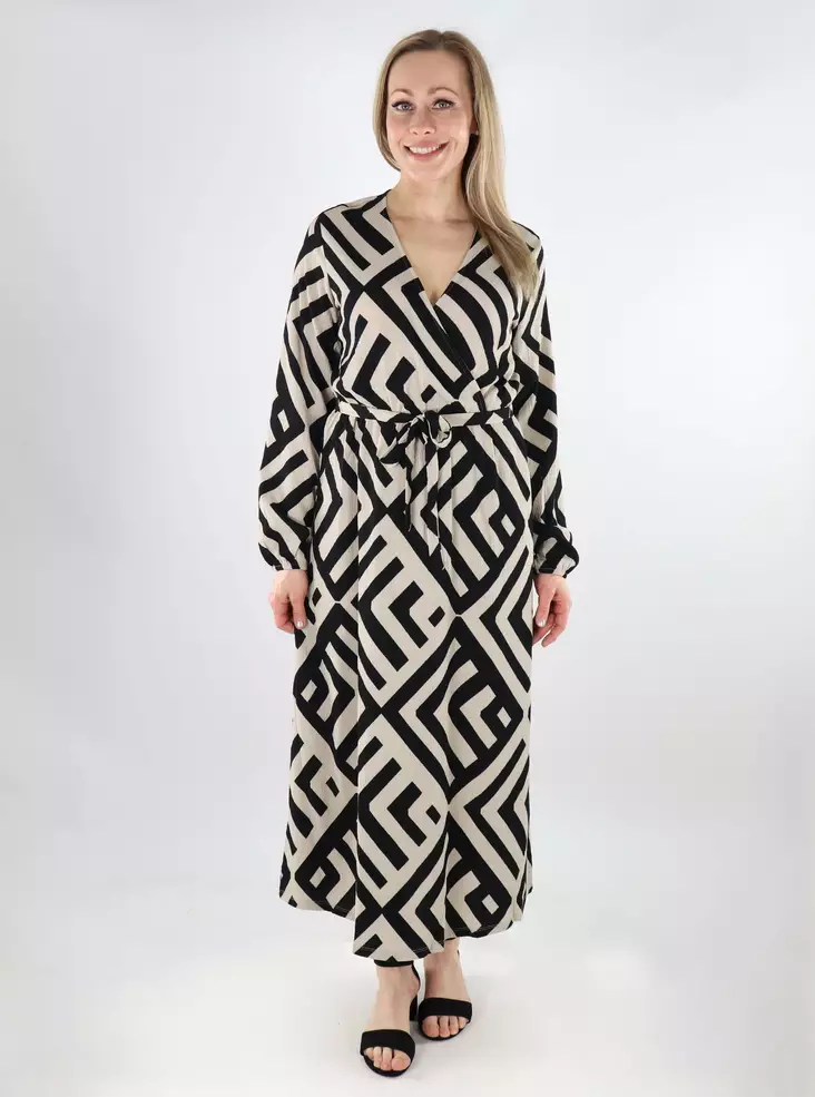 Vero Moda patterned dress Wrap silver lining/luki - Dresses and tunics - 138054 - 1