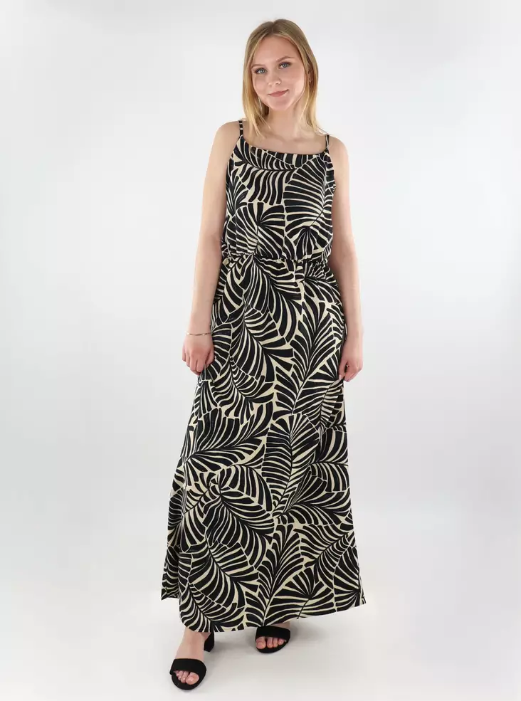 Only patterned maxi dress ONLNOVA Elite Strap black/611 la pal - Dresses and tunics - 138454 - 1