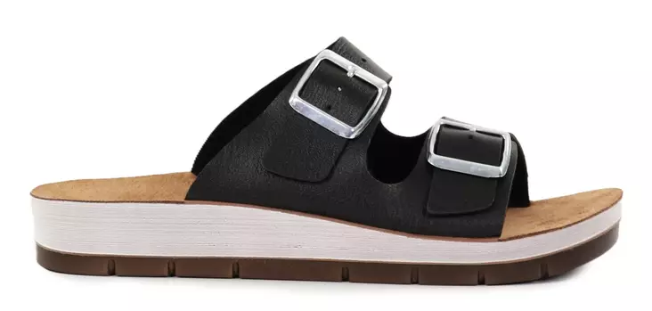 Inblu women's slippers CP090400 black - Women's mules - 138624 - 1